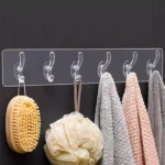 6 pcs self adhesive hook sticker