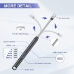 rechargeable usb electric gas lighter
