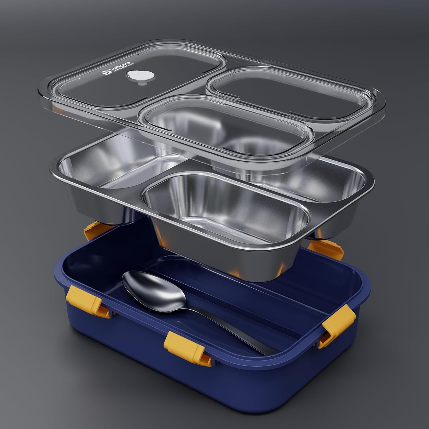 3 Compartment Lunch Box