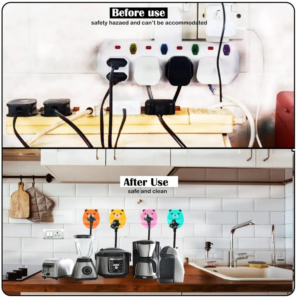plug hook wall hooks cute bears