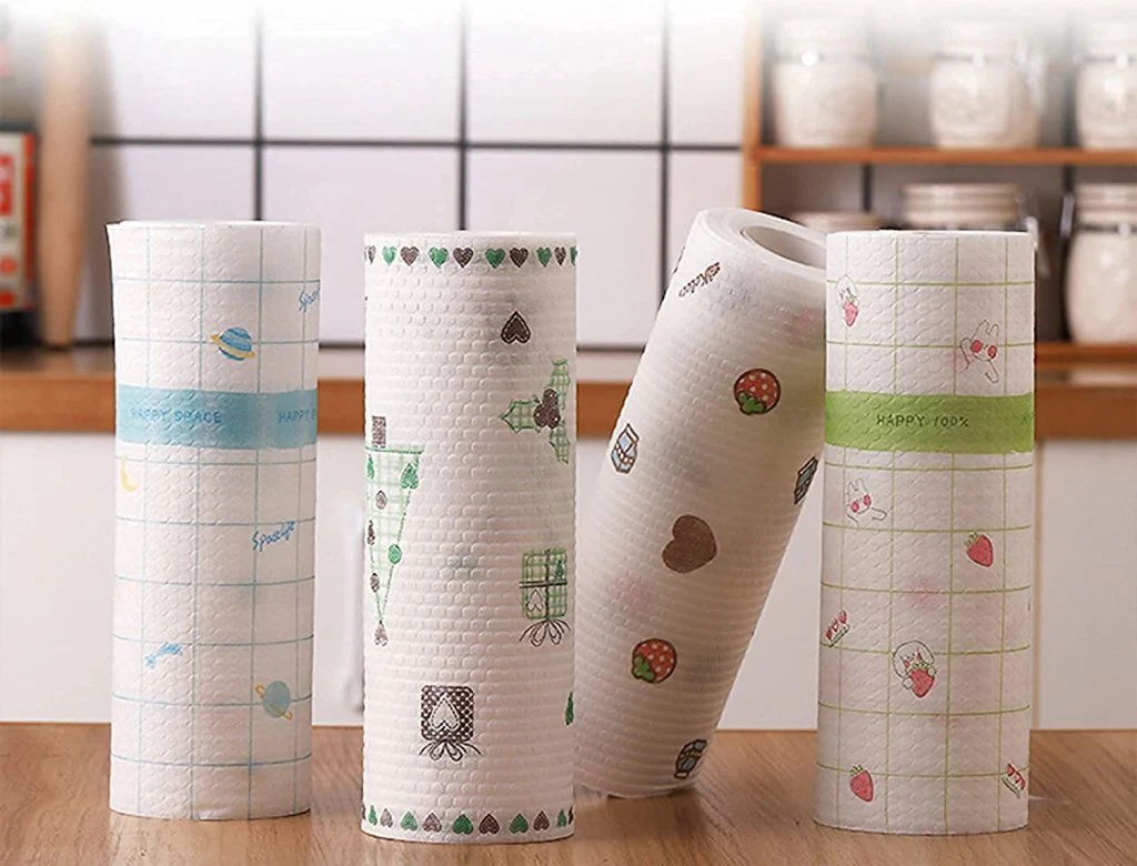 kitchen tissue roll reusable & washable