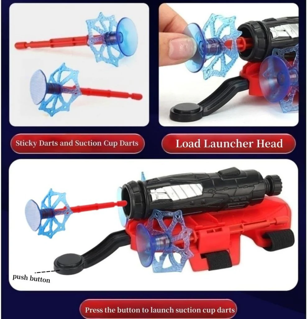 spider web shooters