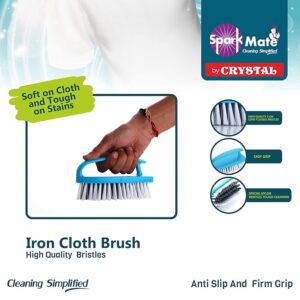 Cloth Cleaning Brush with Easy Grip Handle
