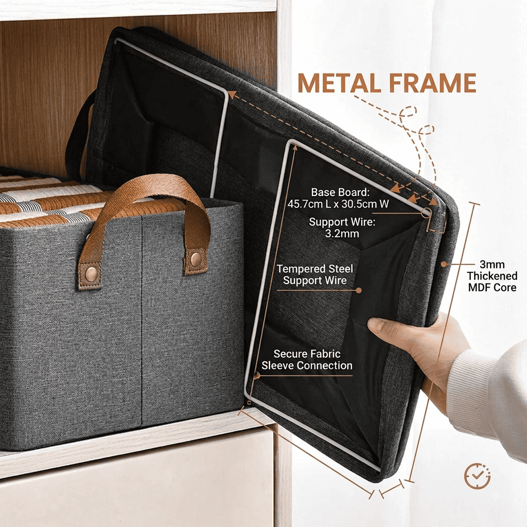 26L Storage Box Without Lid