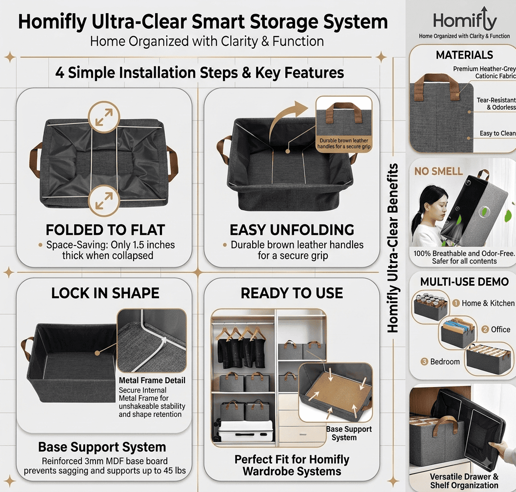 26L Storage Box Without Lid
