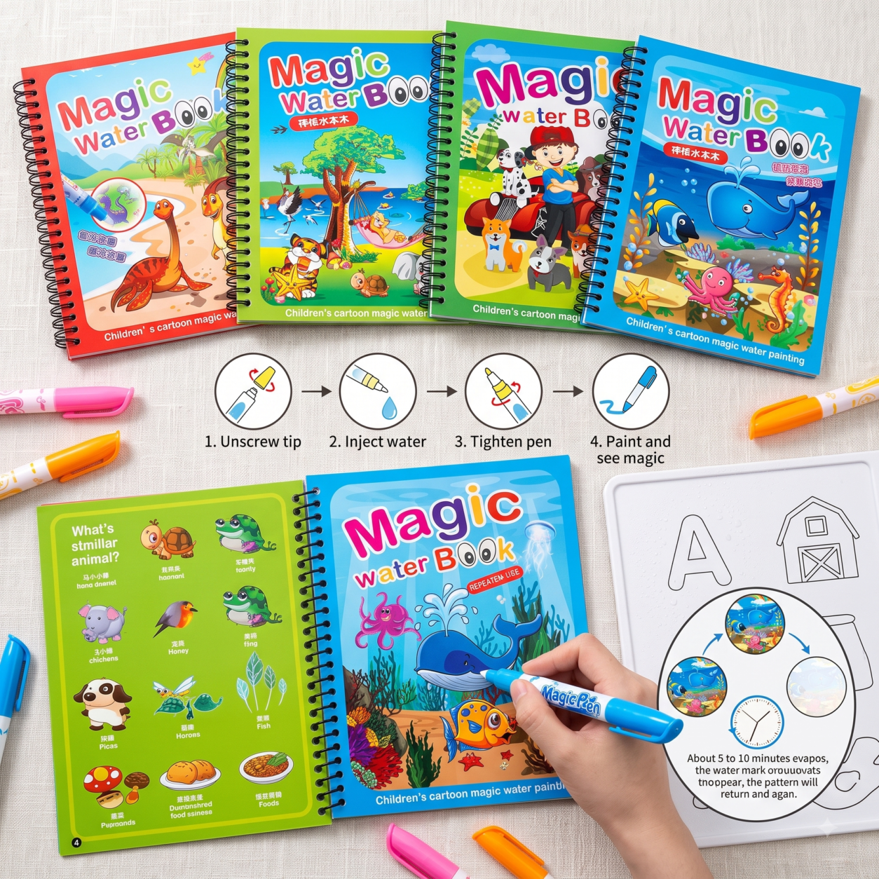 Magic Water Book