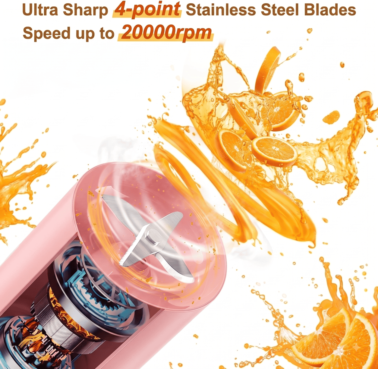 Mini Portable Bottle Shape Juicer
