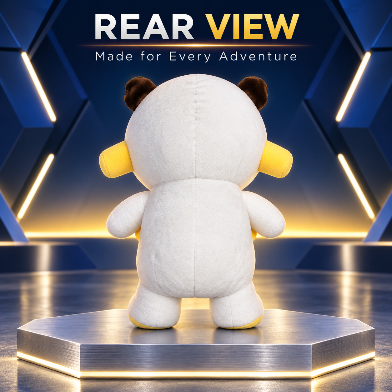 Astronaut Panda Plush Toy – 35cm Soft Space Suit Bear Stuffed Animal