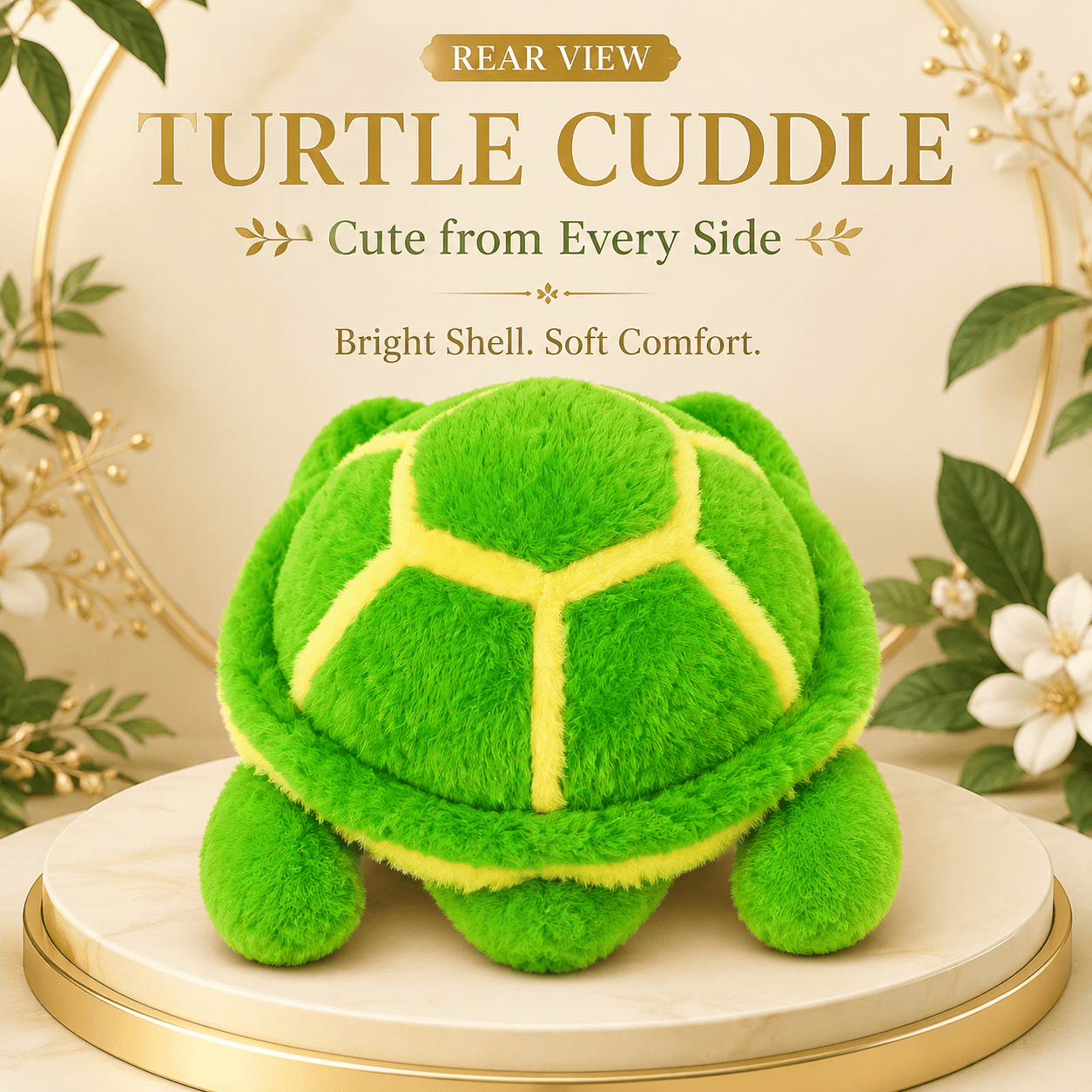 Soft Green Sea Turtle Stuffed Animal